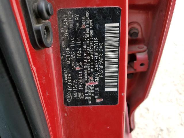 Photo 11 VIN: KMHCT4AE9FU867819 - HYUNDAI ACCENT GLS 