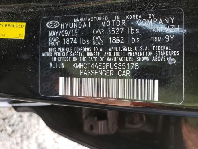 Photo 9 VIN: KMHCT4AE9FU935178 - HYUNDAI ACCENT GLS 