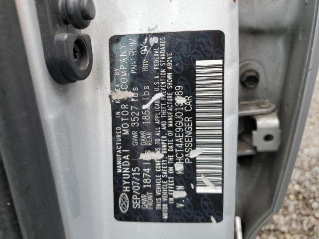 Photo 11 VIN: KMHCT4AE9GU013589 - HYUNDAI ACCENT SE 