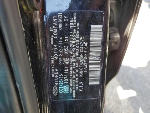 Photo 11 VIN: KMHCT4AE9GU044275 - HYUNDAI ACCENT SE 