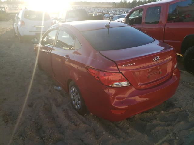 Photo 2 VIN: KMHCT4AE9GU045636 - HYUNDAI ACCENT SE 