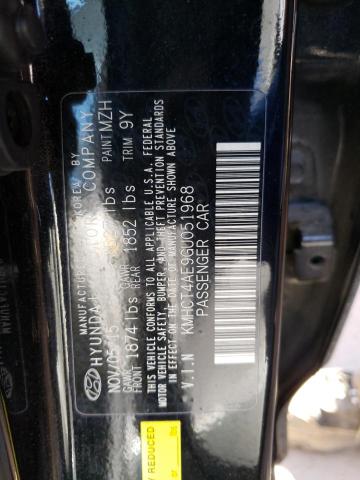 Photo 11 VIN: KMHCT4AE9GU051968 - HYUNDAI ACCENT 