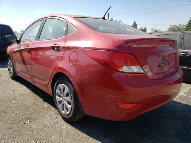 Photo 2 VIN: KMHCT4AE9GU093234 - HYUNDAI ACCENT SE 