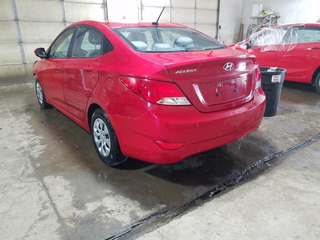 Photo 2 VIN: KMHCT4AE9GU114003 - HYUNDAI ACCENT SE 