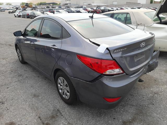 Photo 2 VIN: KMHCT4AE9GU116737 - HYUNDAI ACCENT SE 