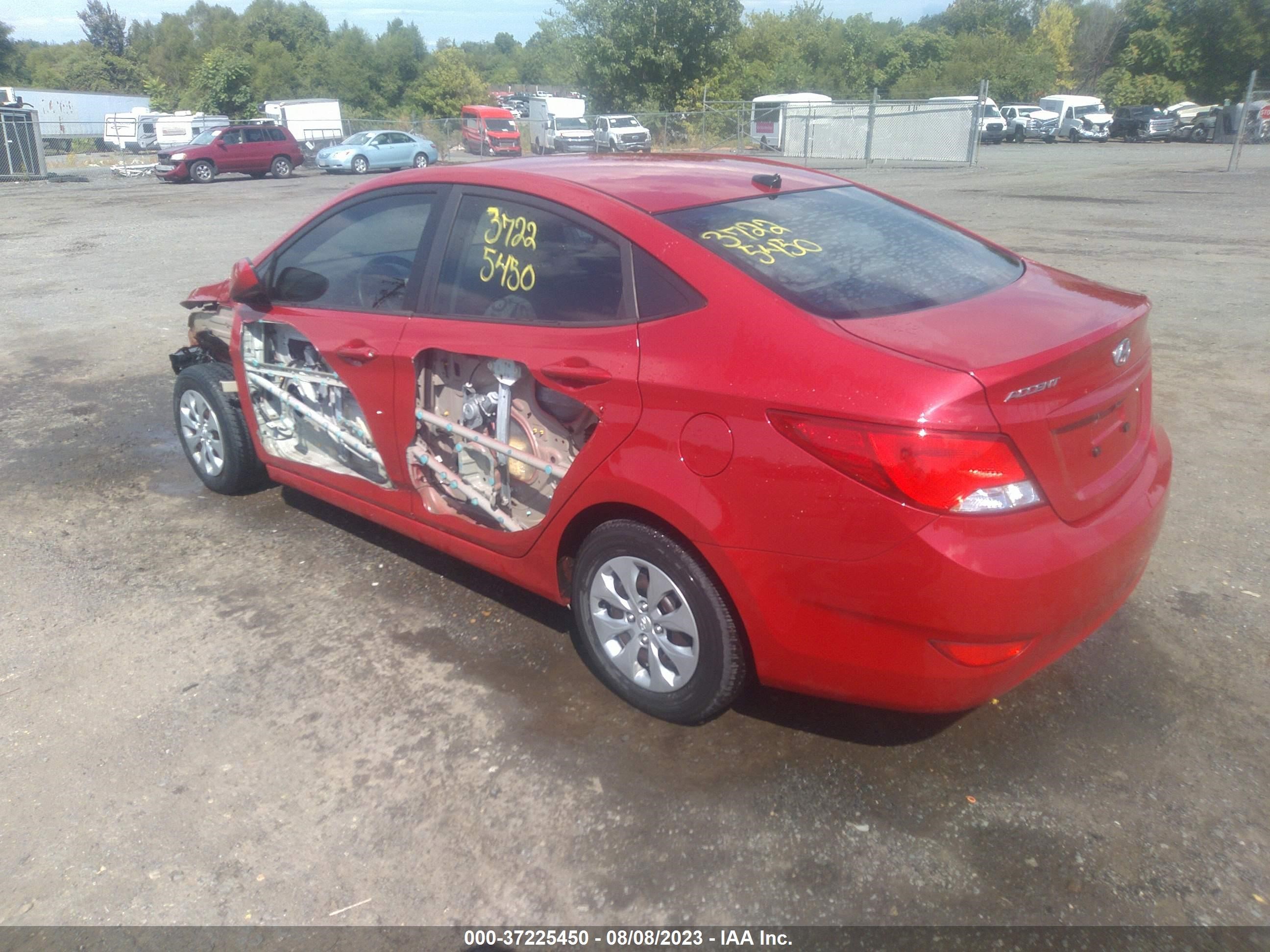 Photo 2 VIN: KMHCT4AE9GU140892 - HYUNDAI ACCENT 