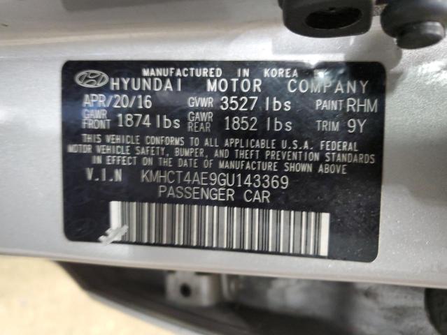 Photo 11 VIN: KMHCT4AE9GU143369 - HYUNDAI ACCENT SE 