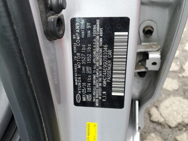 Photo 11 VIN: KMHCT4AE9GU161046 - HYUNDAI ACCENT 