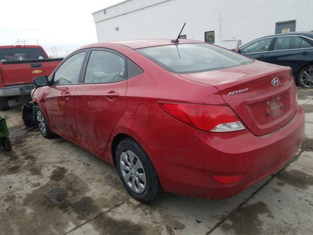 Photo 2 VIN: KMHCT4AE9GU947350 - HYUNDAI ACCENT SE 