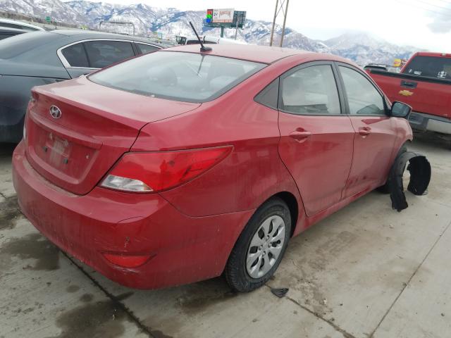 Photo 3 VIN: KMHCT4AE9GU947350 - HYUNDAI ACCENT SE 