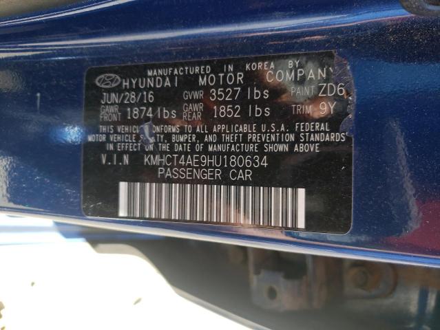 Photo 12 VIN: KMHCT4AE9HU180634 - HYUNDAI ACCENT 