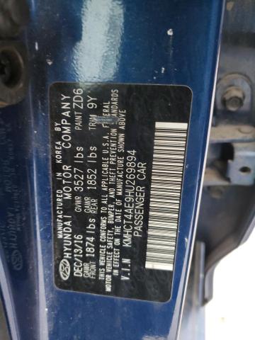 Photo 11 VIN: KMHCT4AE9HU269894 - HYUNDAI ACCENT 