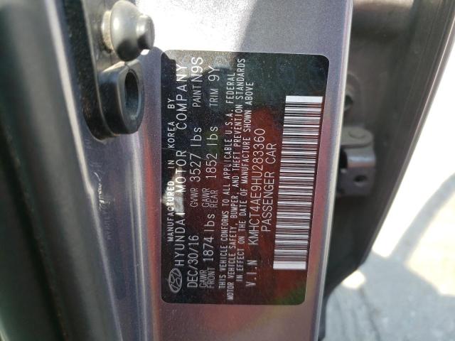 Photo 9 VIN: KMHCT4AE9HU283360 - HYUNDAI ACCENT SE 