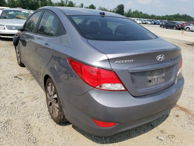 Photo 2 VIN: KMHCT4AE9HU284881 - HYUNDAI ACCENT SE 