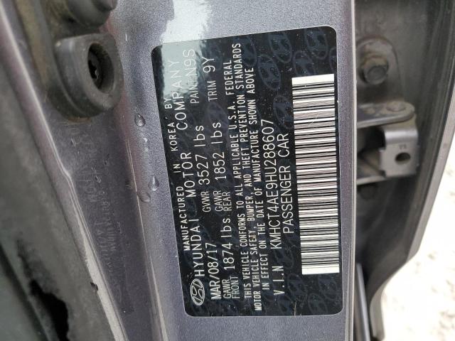 Photo 11 VIN: KMHCT4AE9HU288607 - HYUNDAI ACCENT SE 