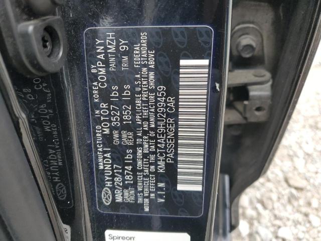 Photo 11 VIN: KMHCT4AE9HU299459 - HYUNDAI ACCENT SE 