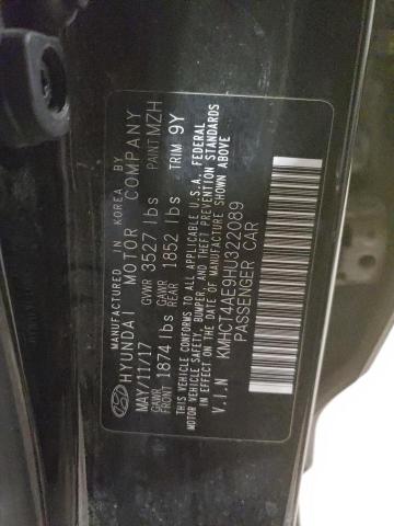 Photo 9 VIN: KMHCT4AE9HU322089 - HYUNDAI ACCENT SE 