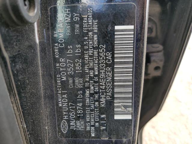 Photo 11 VIN: KMHCT4AE9HU335652 - HYUNDAI ACCENT SE 