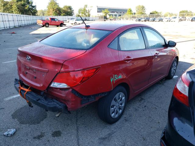 Photo 3 VIN: KMHCT4AE9HU342827 - HYUNDAI ACCENT SE 