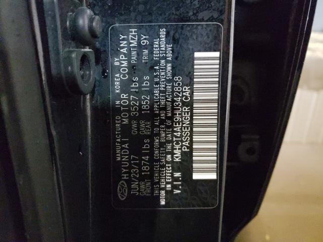 Photo 9 VIN: KMHCT4AE9HU342858 - HYUNDAI ACCENT SE 