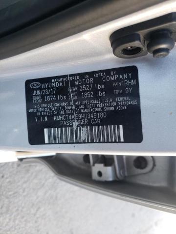 Photo 11 VIN: KMHCT4AE9HU349180 - HYUNDAI ACCENT SE 