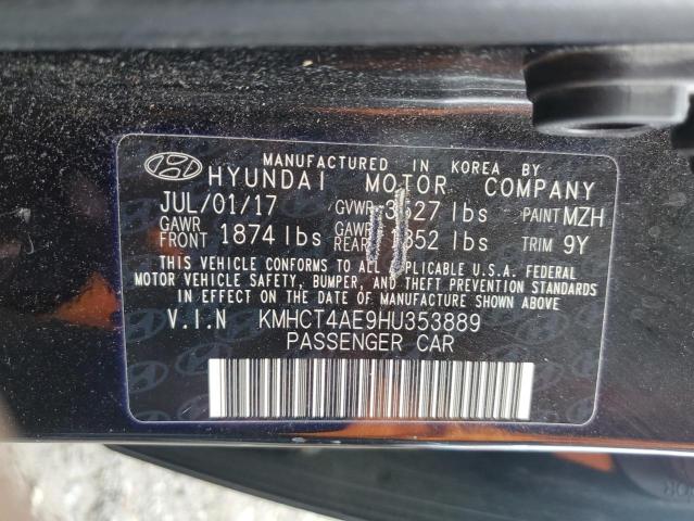 Photo 11 VIN: KMHCT4AE9HU353889 - HYUNDAI ACCENT 