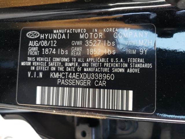 Photo 9 VIN: KMHCT4AEXDU338960 - HYUNDAI ACCENT GLS 