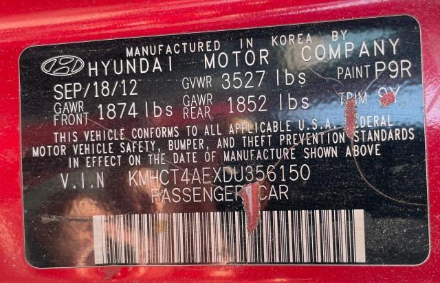 Photo 8 VIN: KMHCT4AEXDU356150 - HYUNDAI ACCENT GLS 