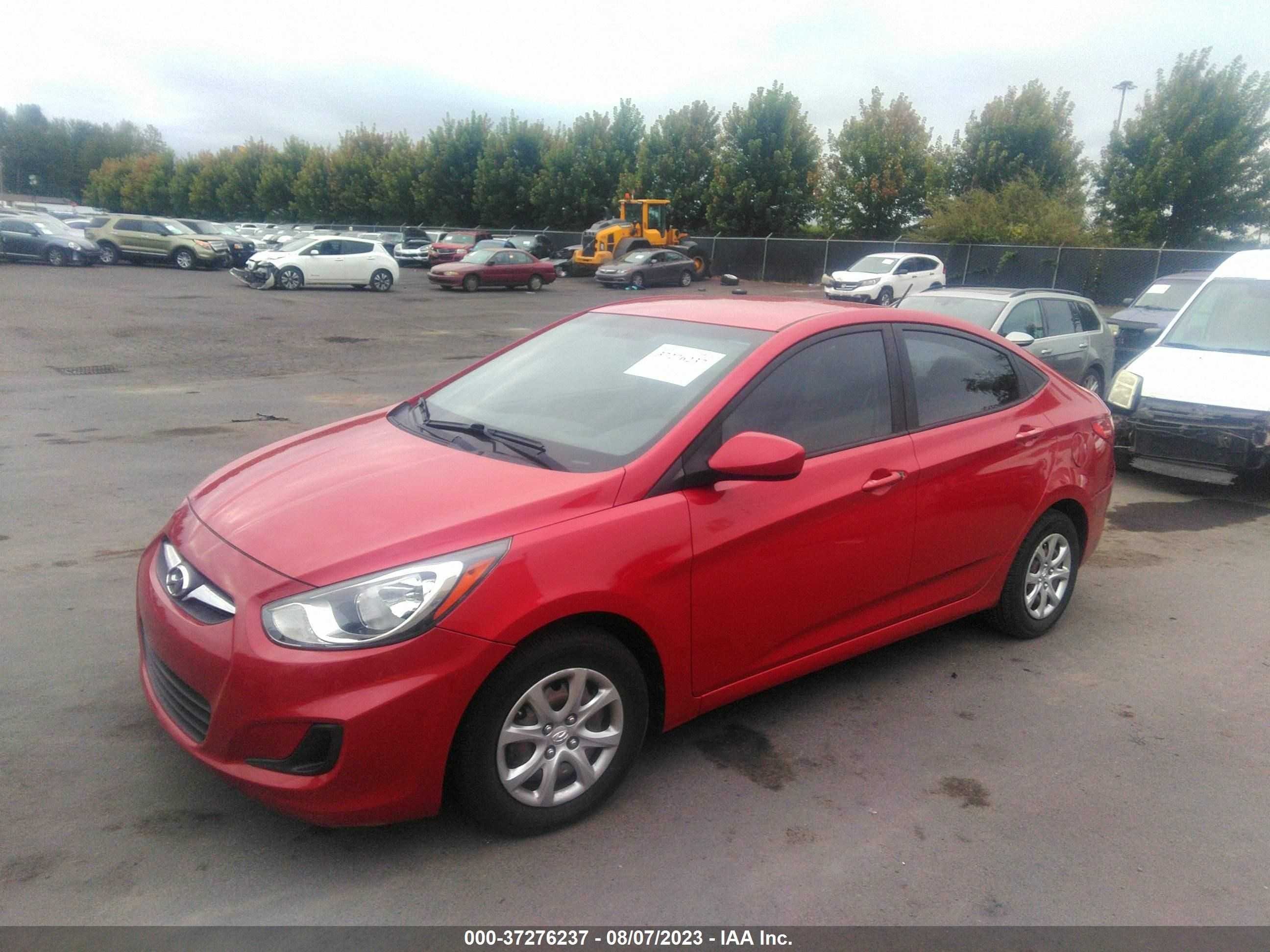 Photo 1 VIN: KMHCT4AEXDU391450 - HYUNDAI ACCENT 