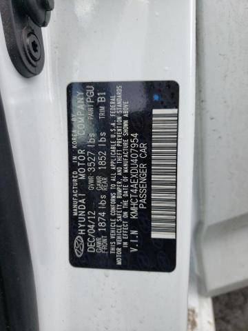 Photo 11 VIN: KMHCT4AEXDU407954 - HYUNDAI ACCENT GLS 