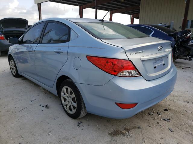 Photo 2 VIN: KMHCT4AEXDU475915 - HYUNDAI ACCENT GLS 