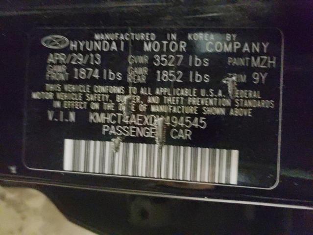 Photo 9 VIN: KMHCT4AEXDU494545 - HYUNDAI ACCENT GLS 