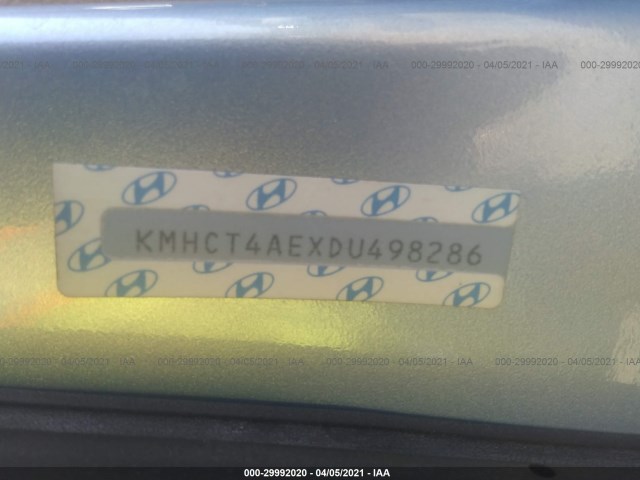 Photo 8 VIN: KMHCT4AEXDU498286 - HYUNDAI ACCENT 