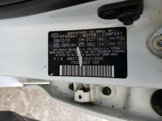 Photo 9 VIN: KMHCT4AEXDU518682 - HYUNDAI ACCENT 