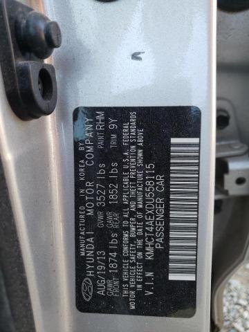 Photo 11 VIN: KMHCT4AEXDU558115 - HYUNDAI ACCENT 