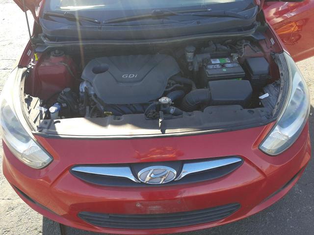 Photo 10 VIN: KMHCT4AEXDU570460 - HYUNDAI ACCENT 