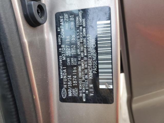 Photo 11 VIN: KMHCT4AEXEU688557 - HYUNDAI ACCENT GLS 