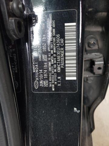 Photo 11 VIN: KMHCT4AEXEU743606 - HYUNDAI ACCENT 