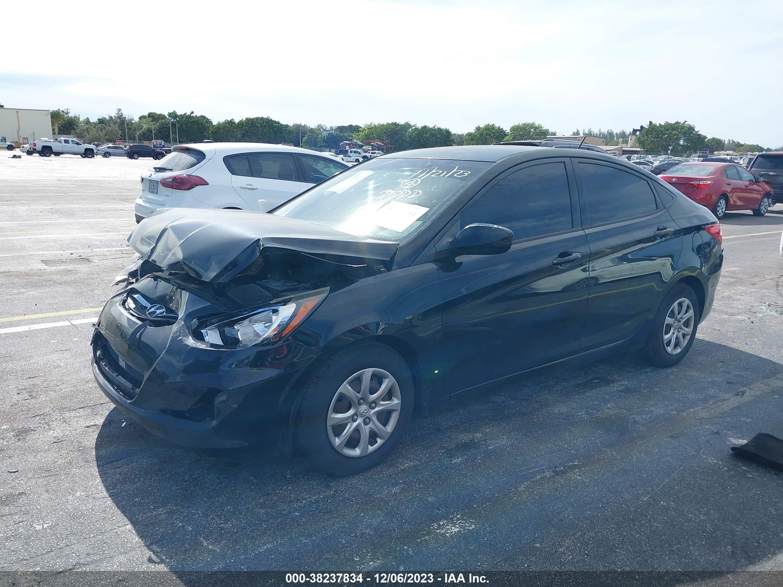 Photo 1 VIN: KMHCT4AEXEU743606 - HYUNDAI ACCENT 