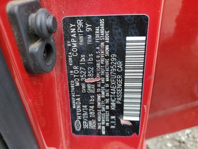 Photo 11 VIN: KMHCT4AEXFU795299 - HYUNDAI ACCENT 