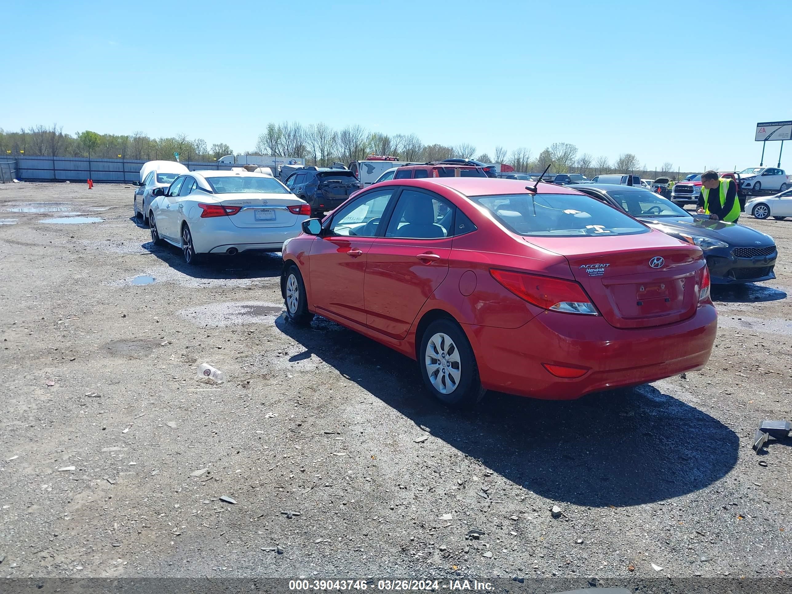 Photo 2 VIN: KMHCT4AEXFU802008 - HYUNDAI ACCENT 