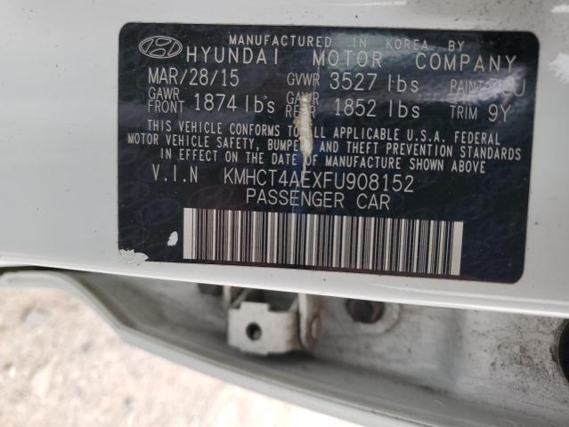 Photo 11 VIN: KMHCT4AEXFU908152 - HYUNDAI ACCENT 