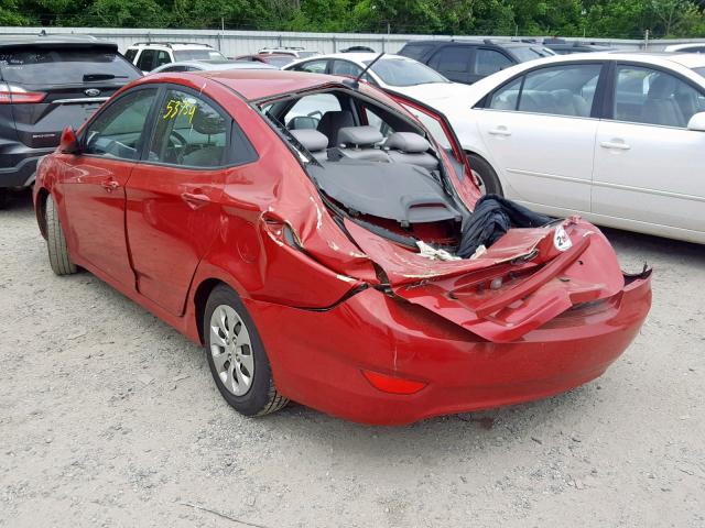 Photo 2 VIN: KMHCT4AEXGU044639 - HYUNDAI ACCENT SE 