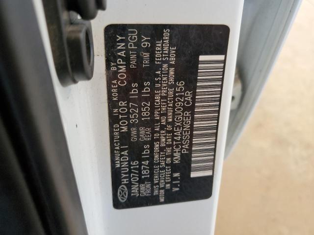 Photo 11 VIN: KMHCT4AEXGU092156 - HYUNDAI ACCENT 