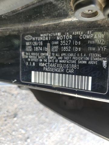 Photo 11 VIN: KMHCT4AEXGU161881 - HYUNDAI ACCENT SE 