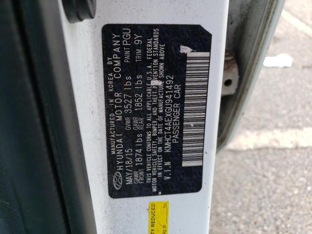 Photo 11 VIN: KMHCT4AEXGU941492 - HYUNDAI ACCENT SE 