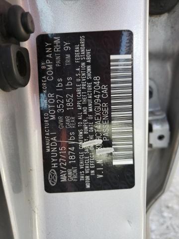 Photo 11 VIN: KMHCT4AEXGU947048 - HYUNDAI ACCENT SE 