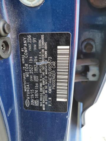 Photo 12 VIN: KMHCT4AEXGU965873 - HYUNDAI ACCENT 