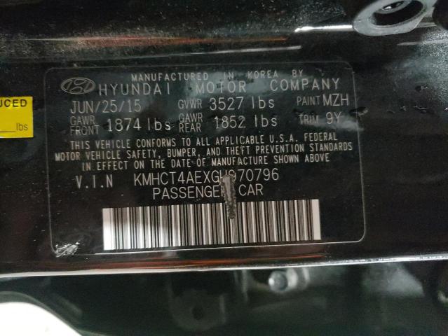 Photo 12 VIN: KMHCT4AEXGU970796 - HYUNDAI ACCENT SE 