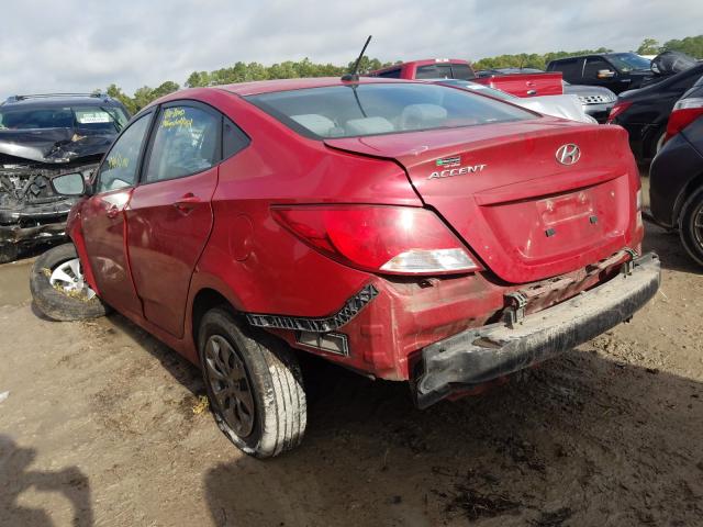 Photo 2 VIN: KMHCT4AEXGU982656 - HYUNDAI ACCENT SE 